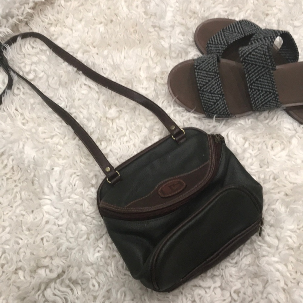 Vegan leather vintage purse